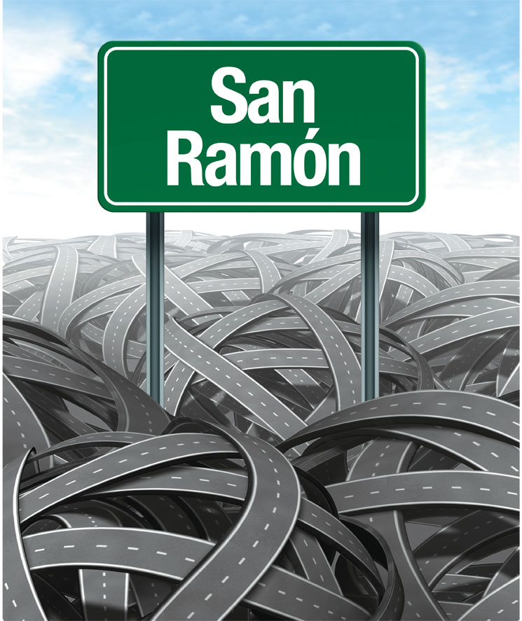 Entrada San Ramon Acertijos de la pista a San Ramón - Periodico La República