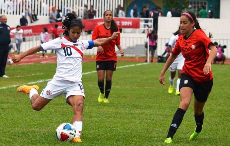Sele tica femenina jugará amistosos ante México