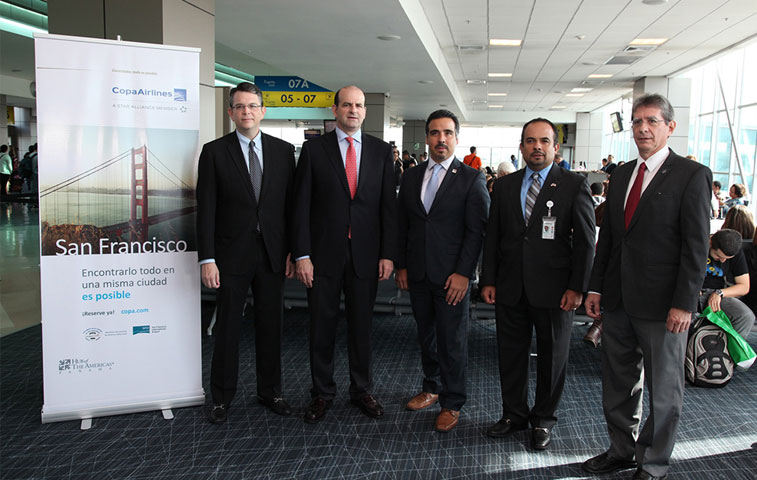 Copa Airlines inaugura vuelos directos a San Francisco