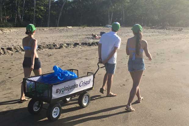 Campaña invita a dejar playas limpias
