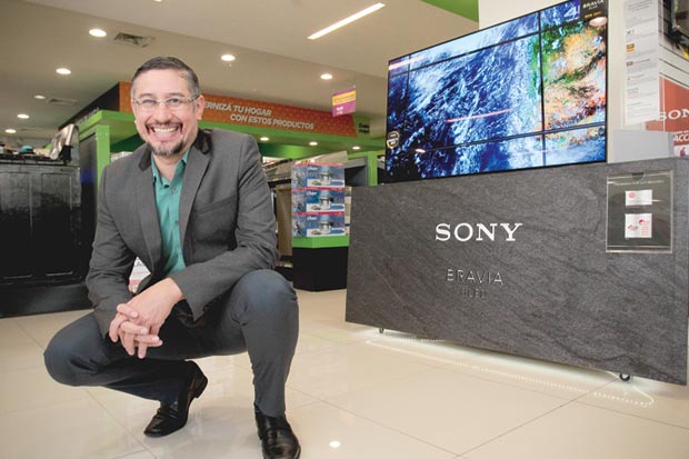 Sony presentó nueva pantalla con tecnología 4K
