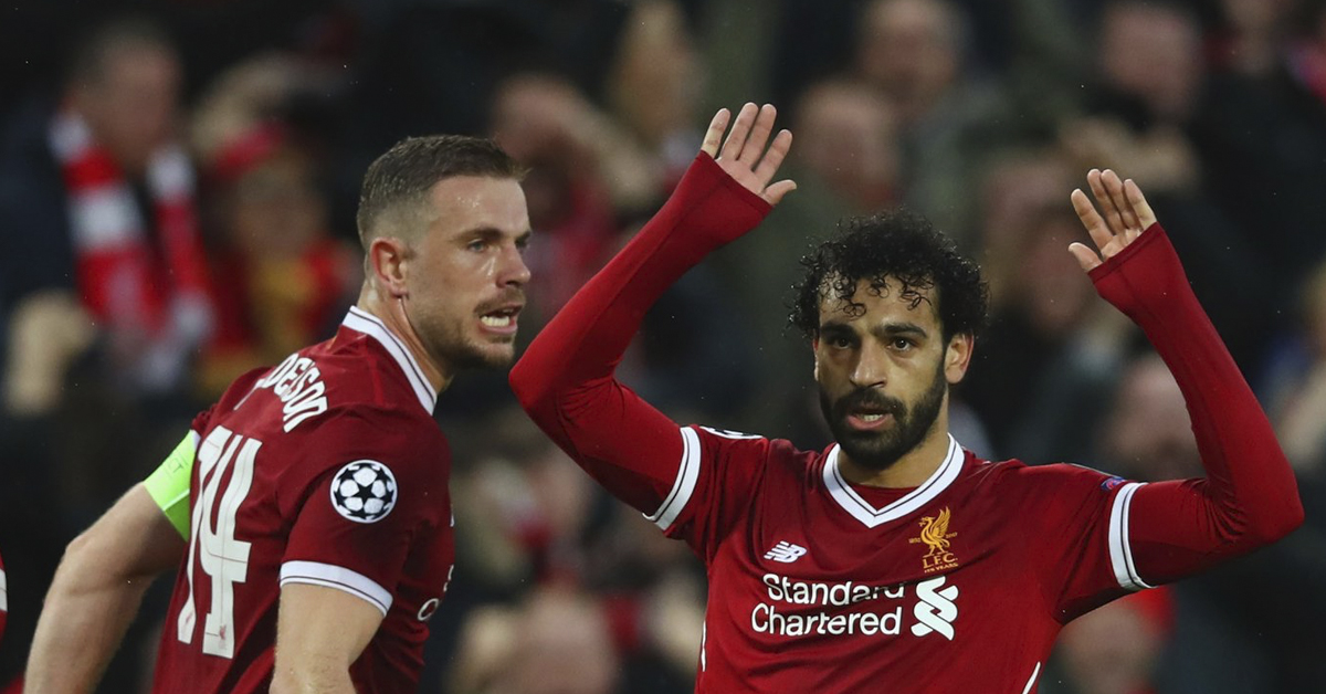 Mohamed Salah lideró al Liverpool en victoria ante la Roma
