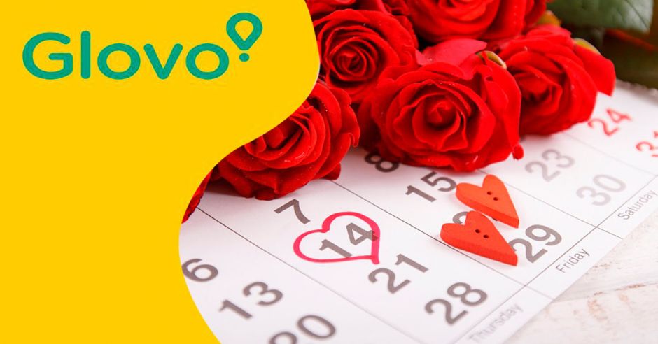 Glovo le lleva a Cupido hasta su puerta
