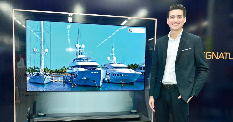 Televisor más delgado del mundo, con inteligencia artificial, llegó al país