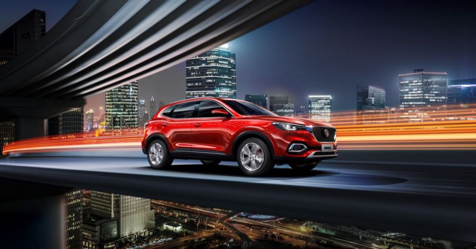 MG presenta en Costa Rica el HS, un SUV deportivo premium