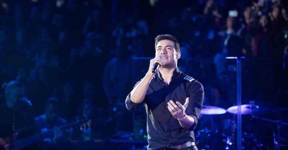 Concierto de Carlos Rivera se cancela, pero productora premiará a sus seguidores