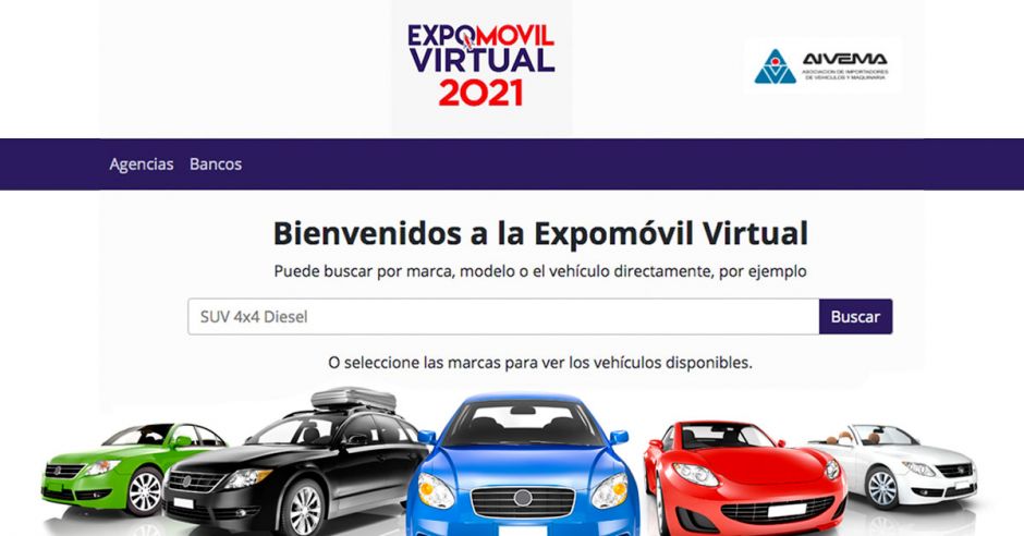 Encuentre aquí el link a la Expomóvil Virtual y compre auto nuevo, todo a un click