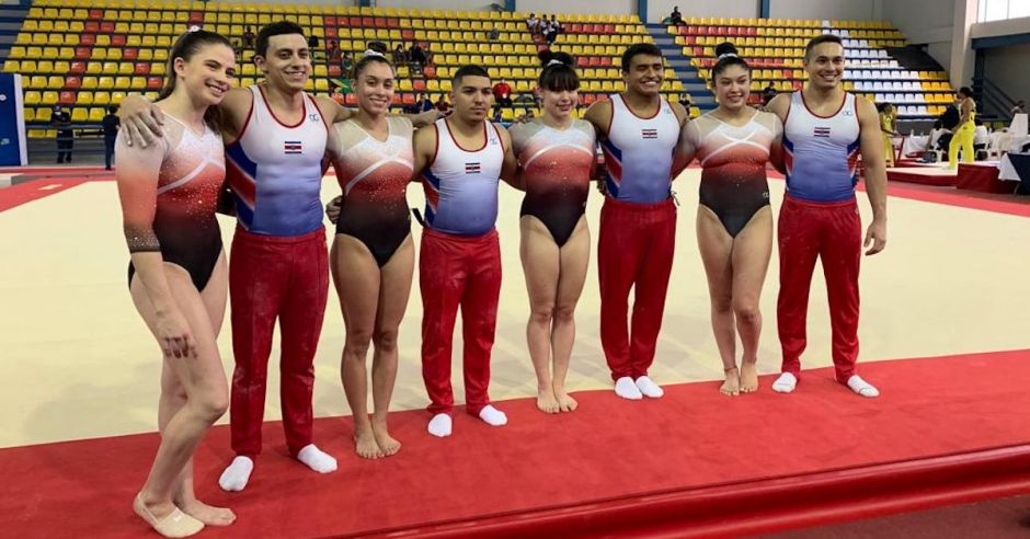 ¡Orgullo! Costa Rica gana oro por equipos en Centroamericano de Gimnasia Artística
