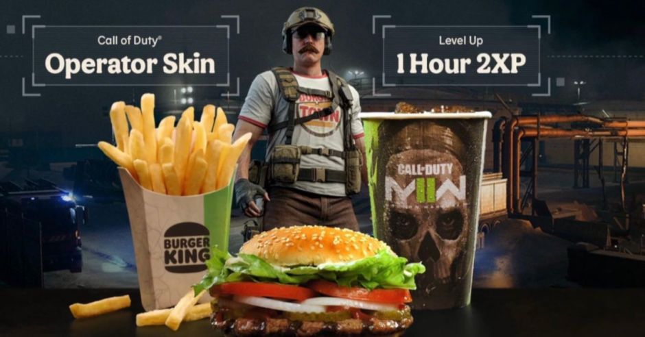 Burger King lanza combo “Call of Duty” con regalías para los gamers