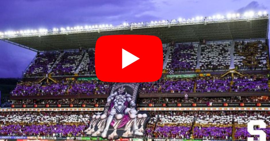 (Video) ¡Entre cantos y banderas! Así recibió la afición del Saprissa a su equipo