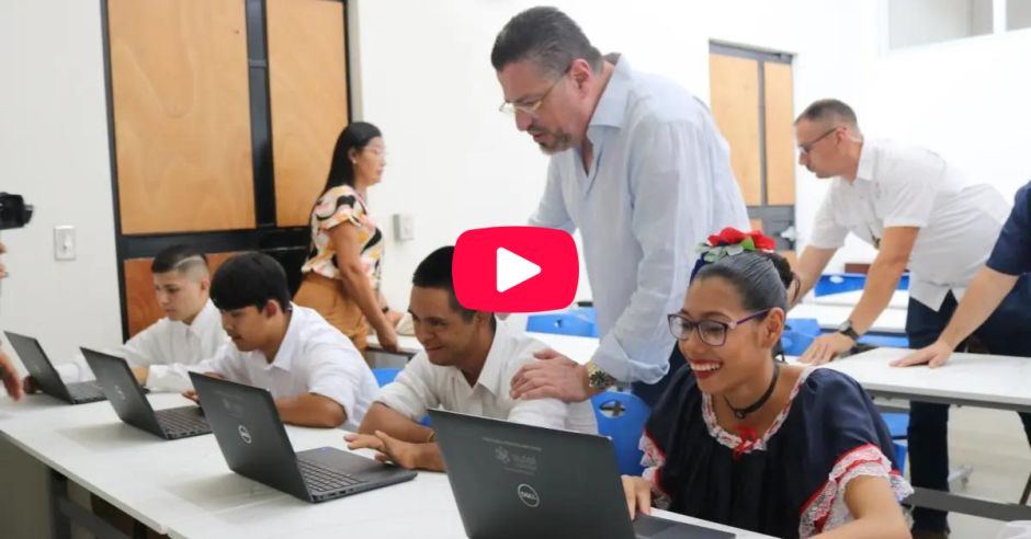 (Video) Rodrigo Chaves: Estudiantes no tendrán más Internet del ‘tiempo de upa’