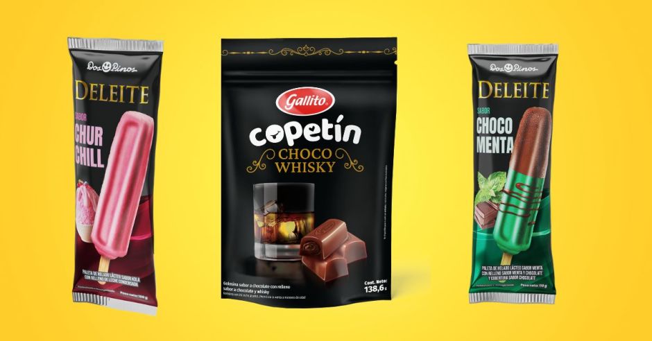 Paletas Deleite y Copetín Choco Whisky, novedades de Dos Pinos para papá