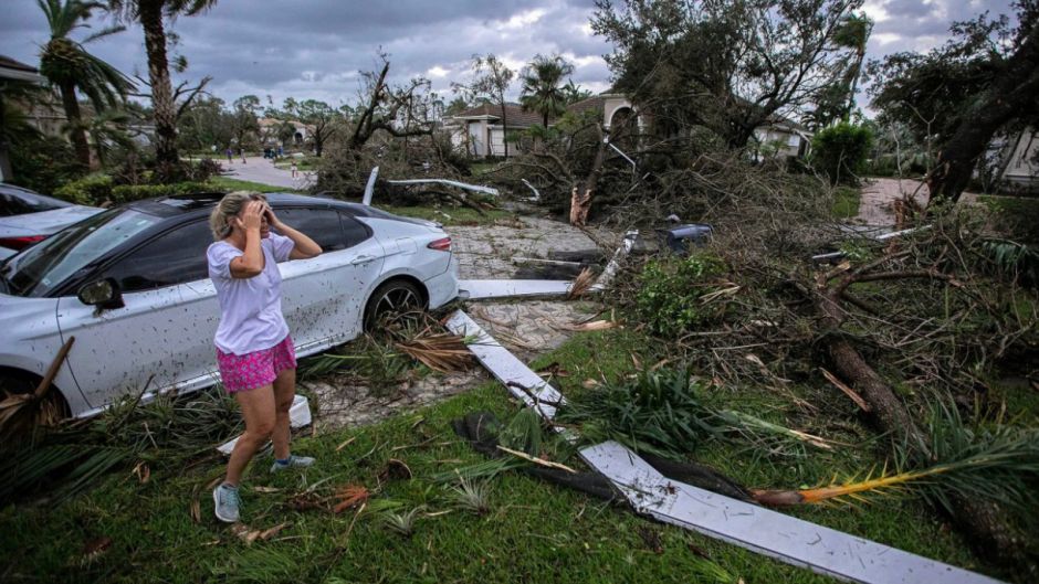 El huracán Milton cruza Florida con vientos extremos e inundaciones masivas