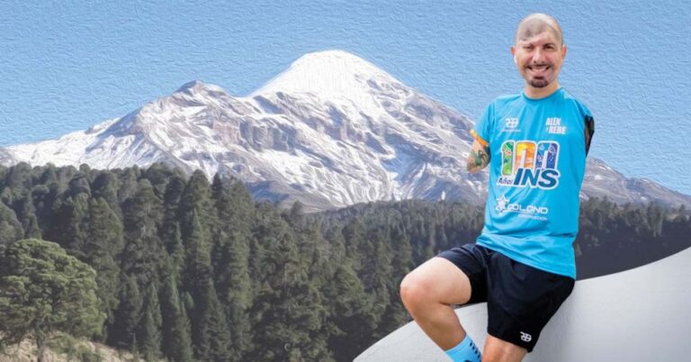 Alex ascenderá el Pico de Orizaba, la montaña más alta de México y el volcán más alto de Norteamérica. Alex Reyes/La República