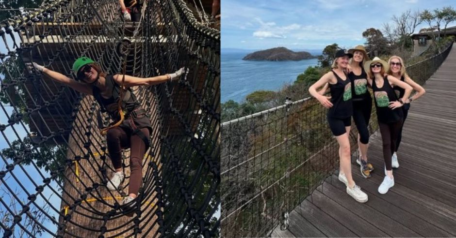 (Video) Vea a Jessica Chastain, ganadora del Óscar, bailando y disfrutando de sus vacaciones en Costa Rica