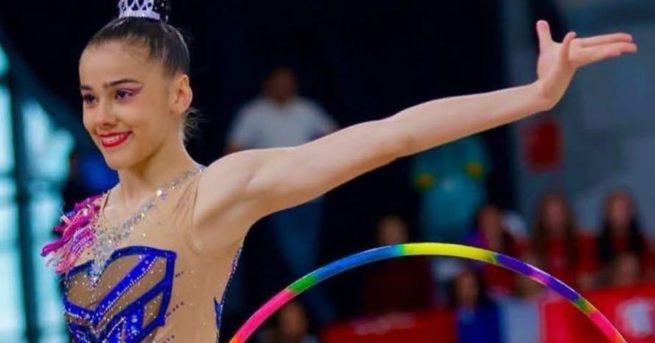 Costa Rica compite por primera vez en una Copa del Mundo de gimnasia rítmica