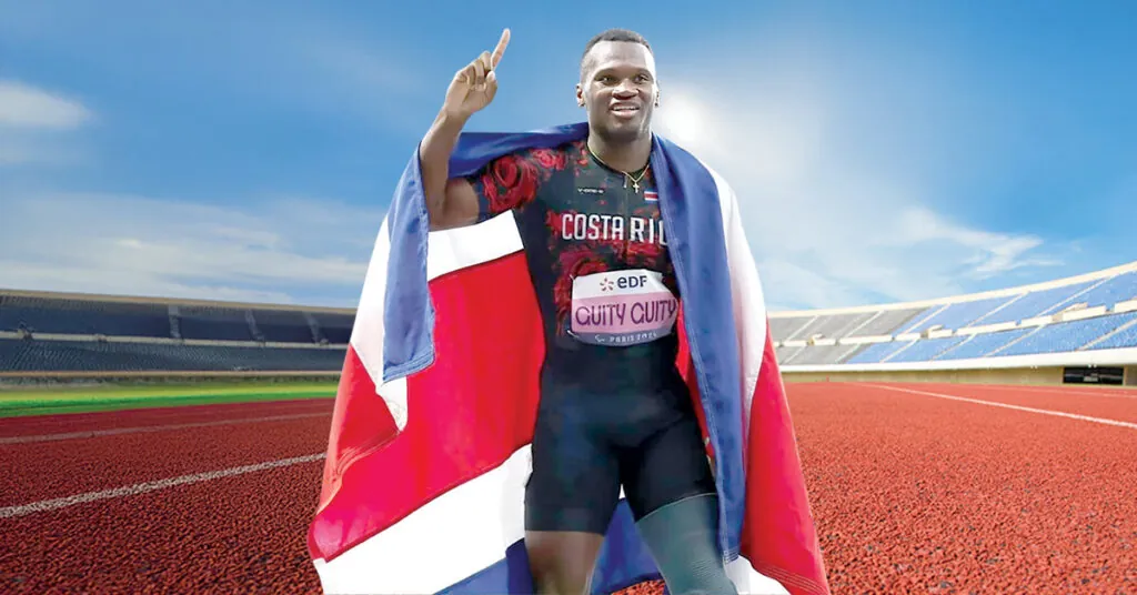 Sherman Guity conquista la medalla de plata en los 200 metros planos ...