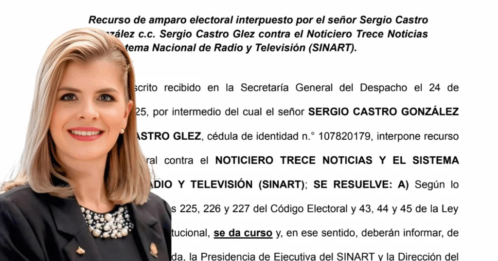 Sinart debe eliminar video de propaganda de Laura Fernández de sus redes sociales por orden del TSE