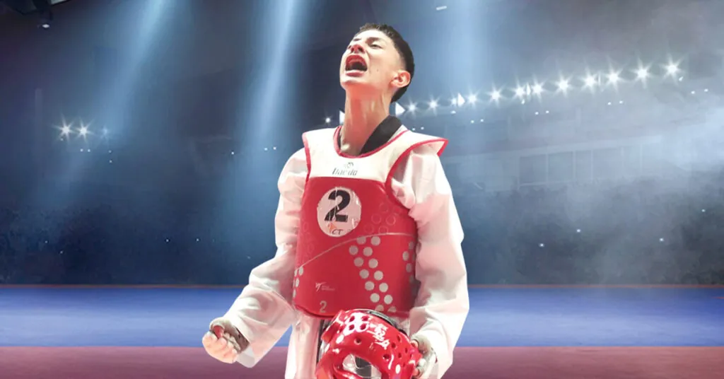 Joshua Sosimo derrotó al campeón mundial de taekwondo en los Codicader 2025