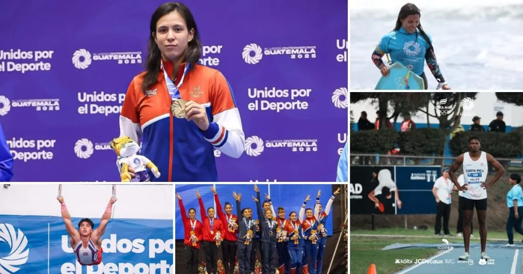 Ticos brillan en los Juegos Centroamericanos