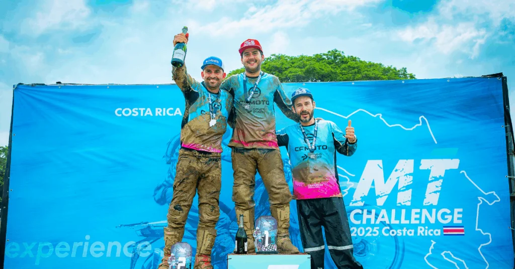 Tres pilotos costarricenses representarán al país en el CFMOTO MT Challenge en Australia