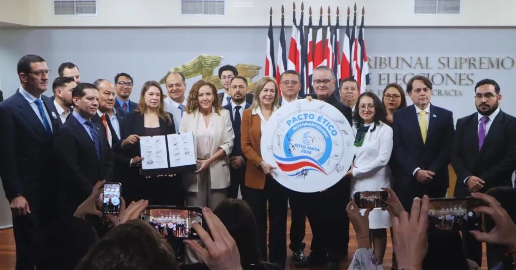 Partidos y candidatos firman Pacto Ético rumbo a elecciones 2026