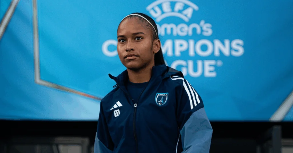 Sheika Scott, la futbolista tica que brillará en esta edición de la Champions League