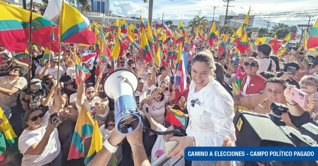 Claudia Dobles cierra campaña con miles de simpatizantes y un llamado al votante indeciso
