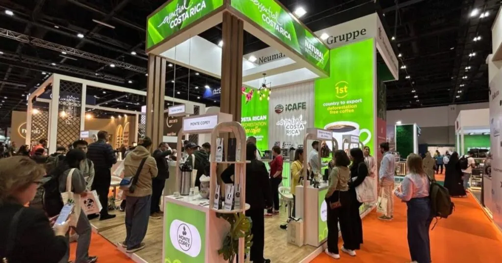 Café de especialidad costarricense conquista nuevos mercados en feria global de Dubái