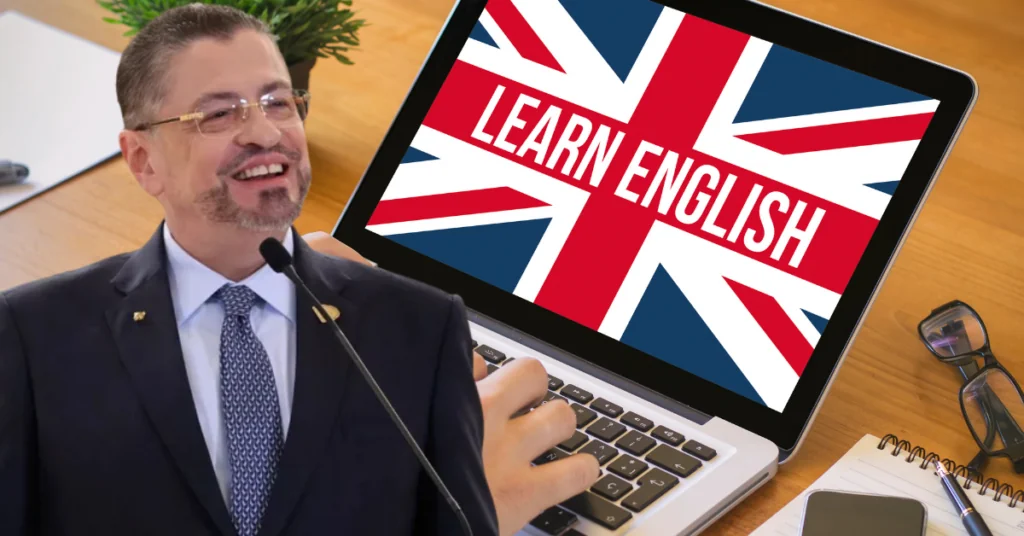 Rodrigo Chaves defiende transparencia de cursos de inglés gratis con Open English: “Están chimados” - Periodico La República